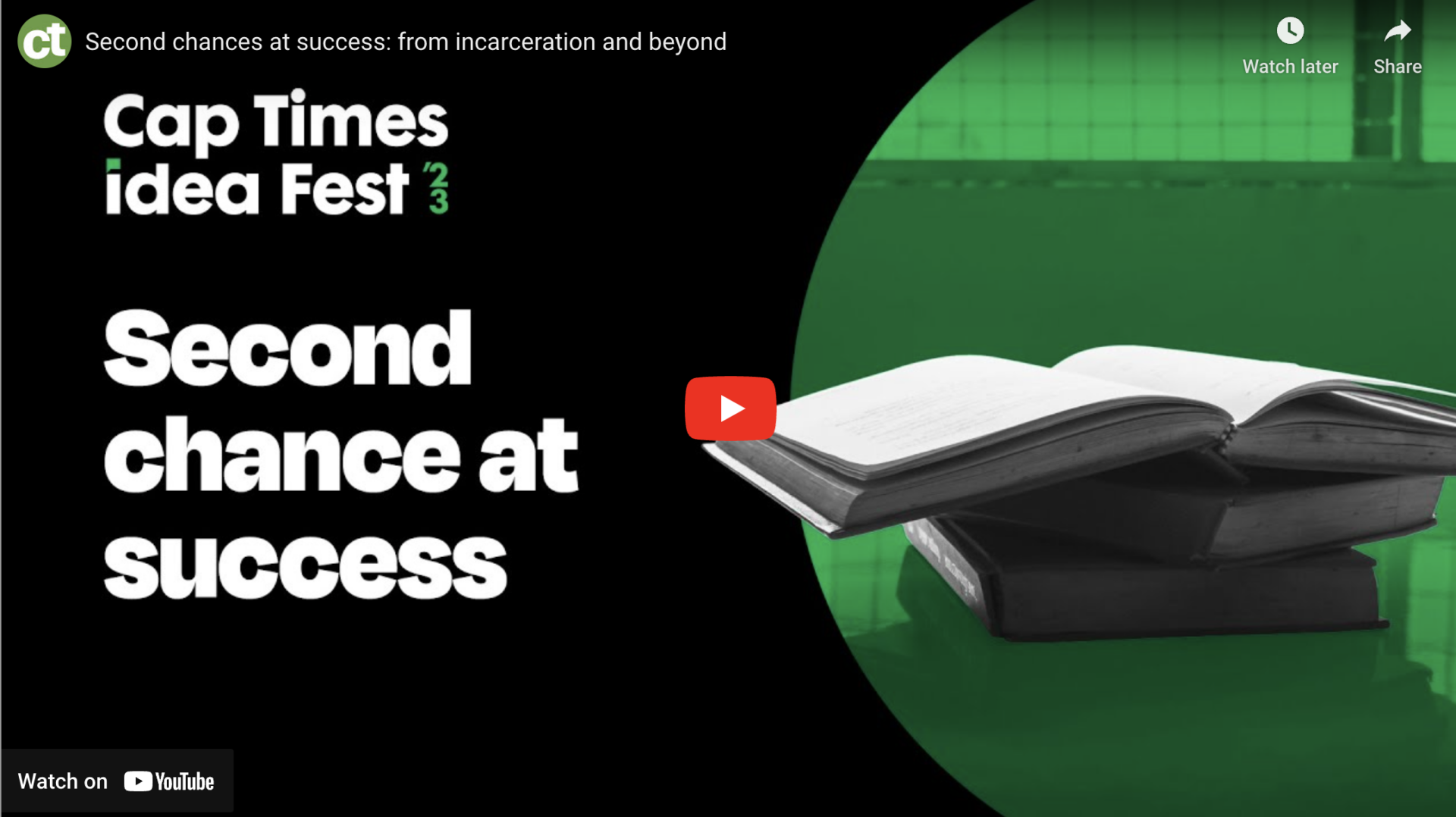 Second Chances at Success: From Incarceration to Graduation and Beyond